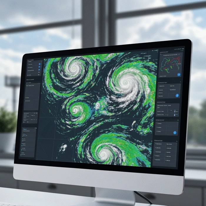 Current Hurricane Tracking Map for Active Storms in the Atlantic Today