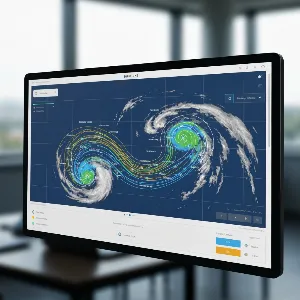 Interactive Hurricane Tracking Map